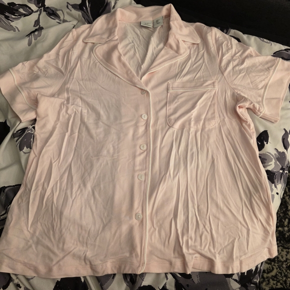 cupcakes & cashmere Light Pink Pajama Set - Picture 3 of 3